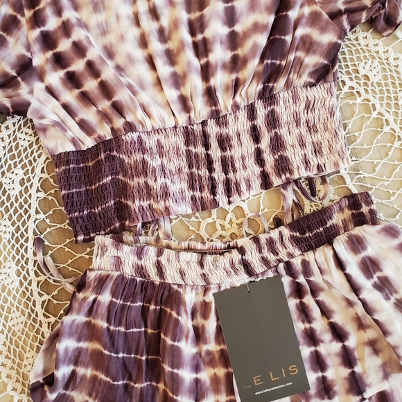 Le Lis | Dolls Kill Tie Dye 2 Piece Dress - Picture 7 of 11